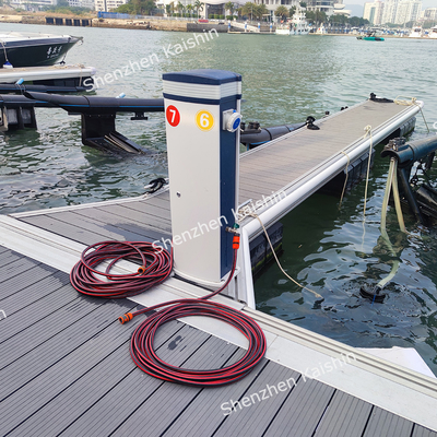 Aluminum Alloy Floating Dock Manufacturers Float Dock Pontoon Pier 플로팅 도크