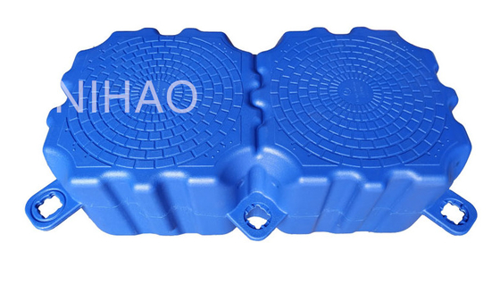 Lightweight Floating Dock System Orange Blue Grey Black HDPE Plastic And EPS Foam Modular Pontoon