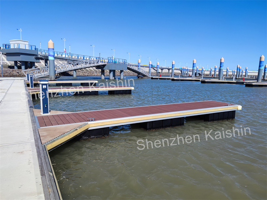 Anodised Aluminum Floating Platform Dock Pier Residential Floating Dock Manufacturer