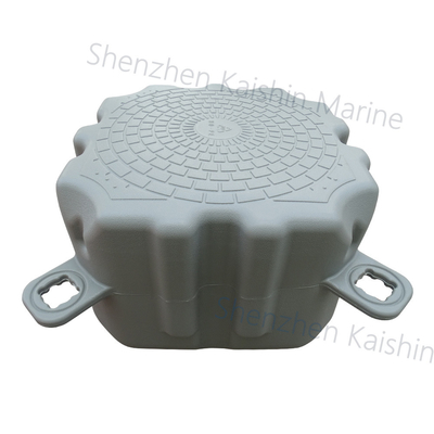 HDPE Marina Floating Pontoon Modular Floating Dock Cubes 500x500x400 Mm