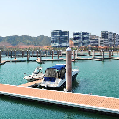 Marina Floating Dock Aluminum Alloy Floating Walkway Pontoon Boat Yacht Floating Platform Floating Bridge