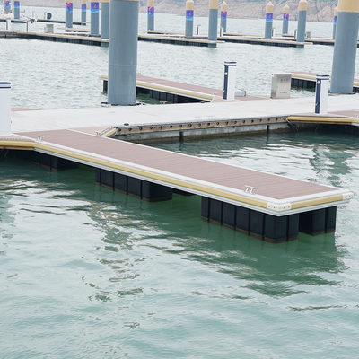 Marina Floating Dock Aluminum Alloy Floating Walkway Pontoon Boat Yacht Floating Platform Floating Bridge