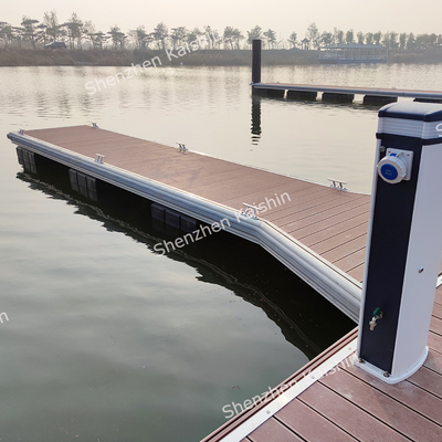 Dermaga Apung Aluminium Tahan Lama untuk Kapal Pesiar, Perahu, Ponton Apung untuk Proyek Kelautan dan Air
