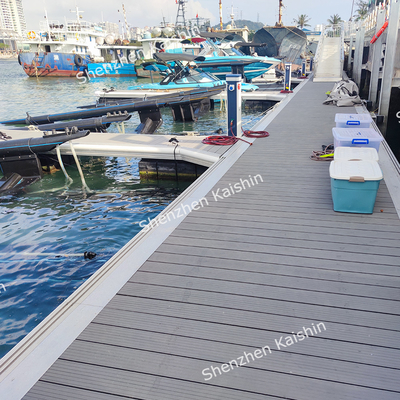 Dermaga Di Danau Dermaga Apung Aluminium Untuk Marina Perahu Yacht Ponton Apung