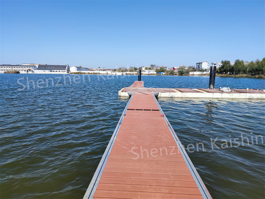 Portable Aluminium Alloy Floating Pontoon Walkway Untuk Marina Yacht Boat Floating Docks