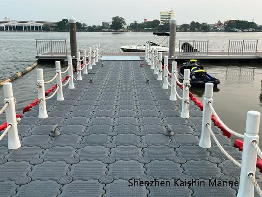 Kubus Dermaga Apung Modular HDPE dengan Perakitan Bebas Alat dan Dimensi Tahan Korosi 500 X 500 X 400mm